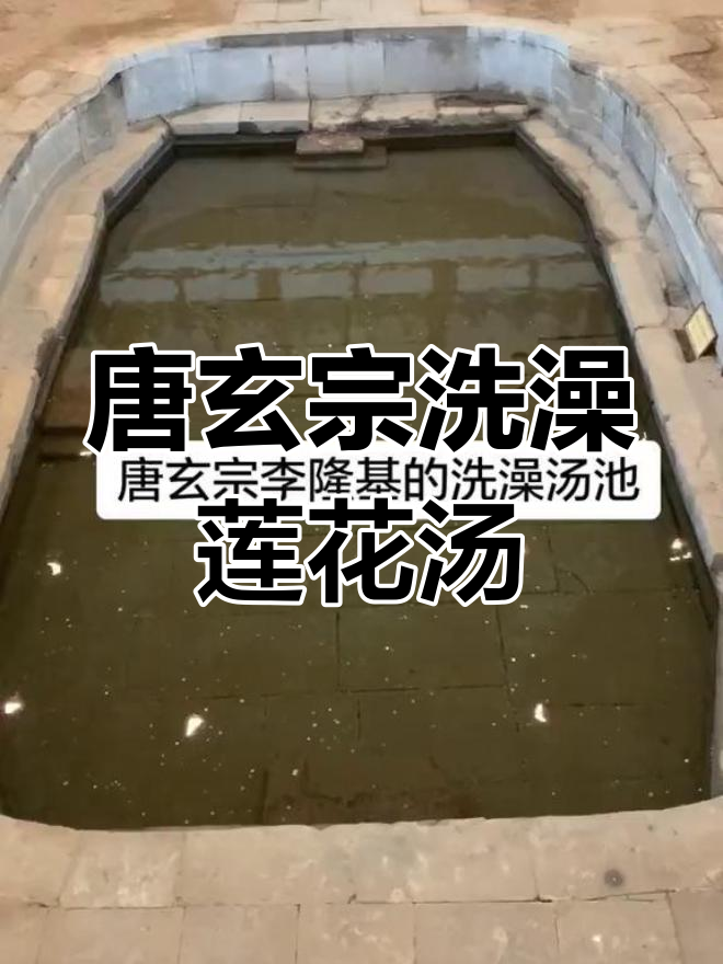 西安华清宫莲花汤池揭秘:唐玄宗的室内游泳池