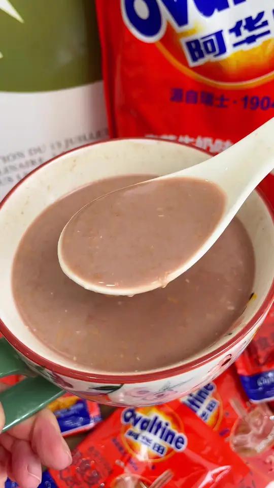 哇塞!这个 阿华田燕麦片也太好喝了吧～浓郁的可可搭配燕麦再加上奶香,真的绝～主要一杯也才1