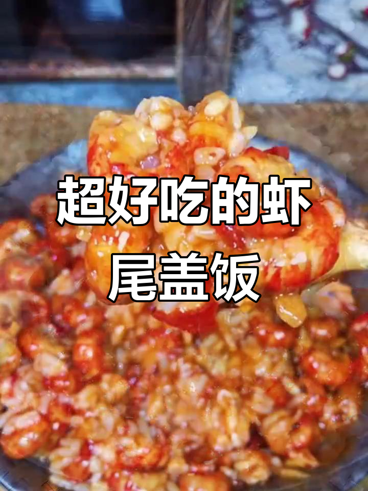轻松做出超美味龙虾尾盖浇饭，米饭与汤汁完美结合
