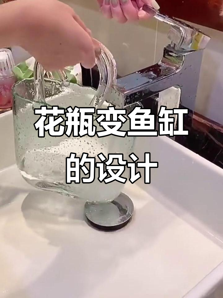 看似花瓶,实则鱼缸!这款设计太神奇了