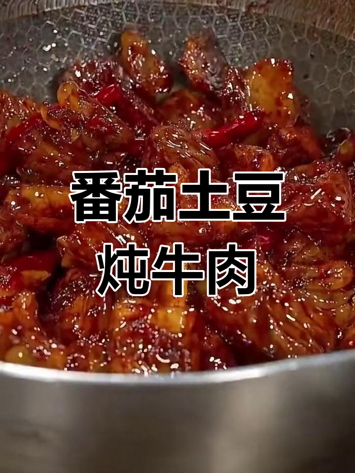 西红柿炖牛腩,酸辣鲜香,家常下饭新做法