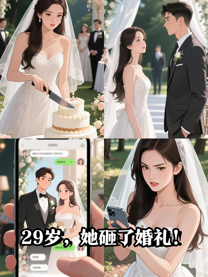 29岁生日当天,她亲手砸了自己的婚礼蛋糕