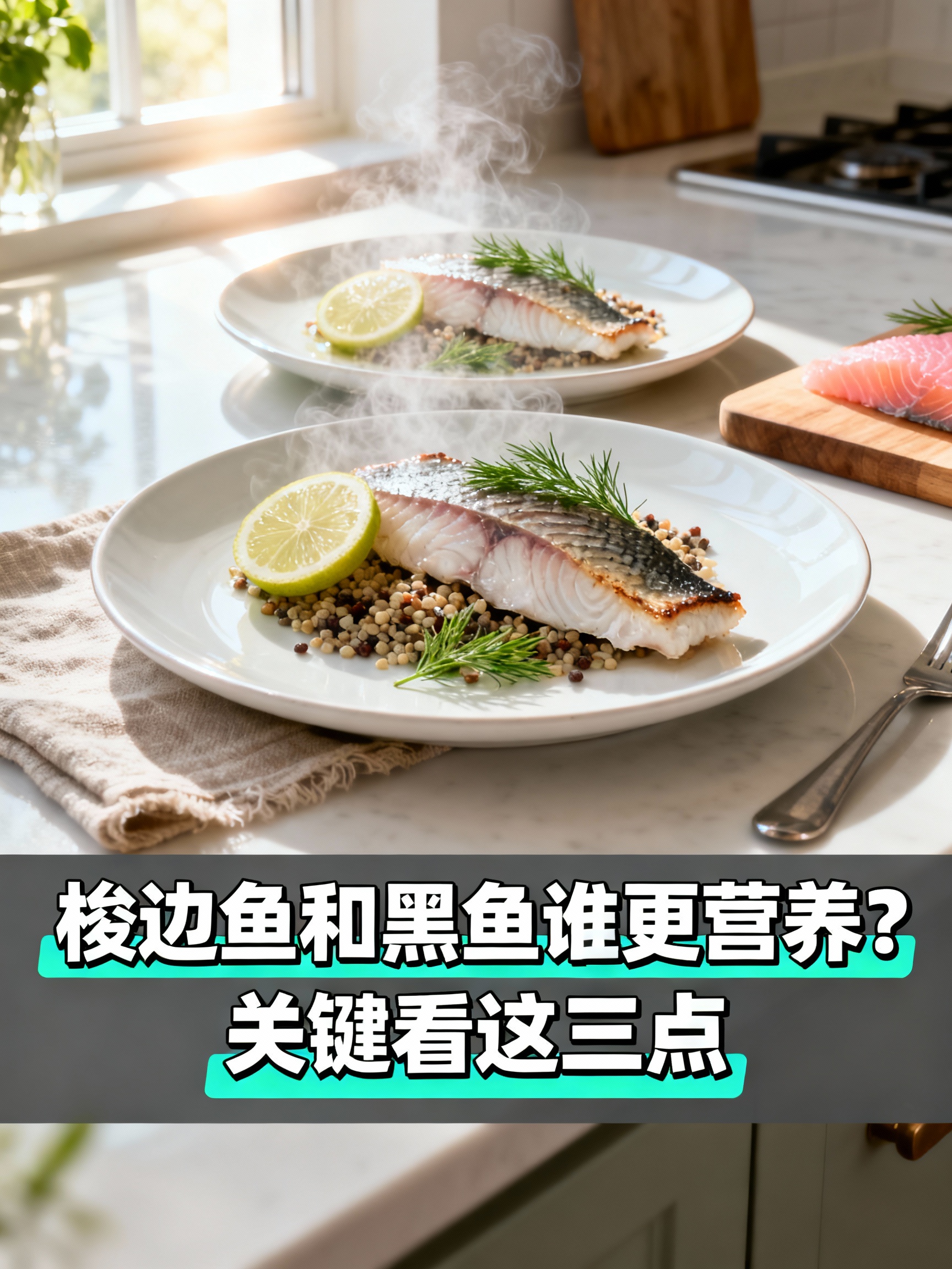 梭边鱼和黑鱼谁更营养？关键看这三点