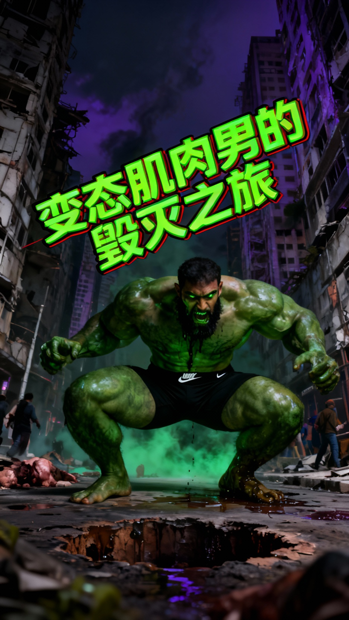 变态肌肉男的荒诞毁灭之旅