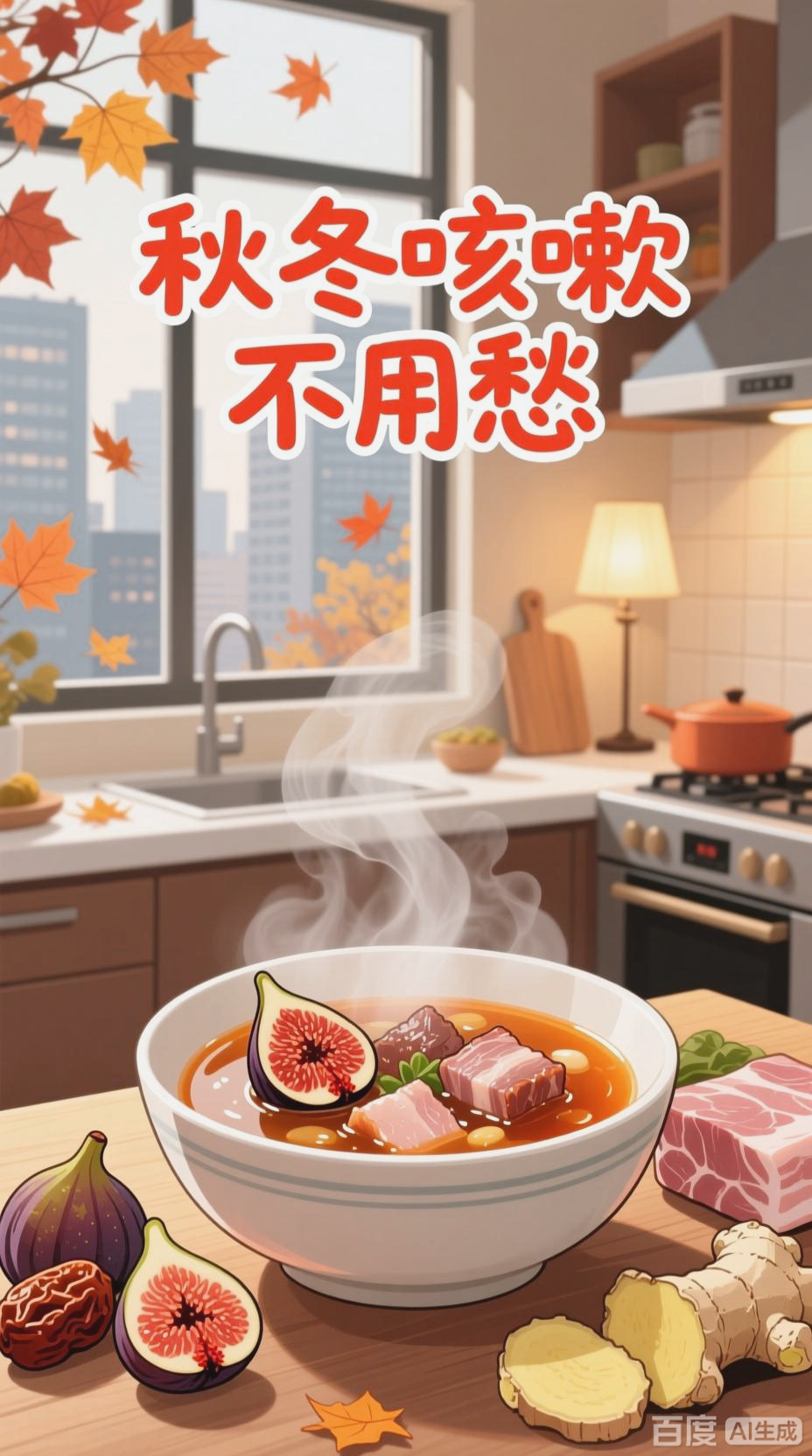 秋冬咳嗽不用愁,无花果炖瘦肉来救