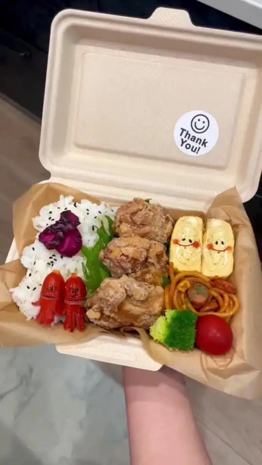 炸鸡鸡蛋卷便当