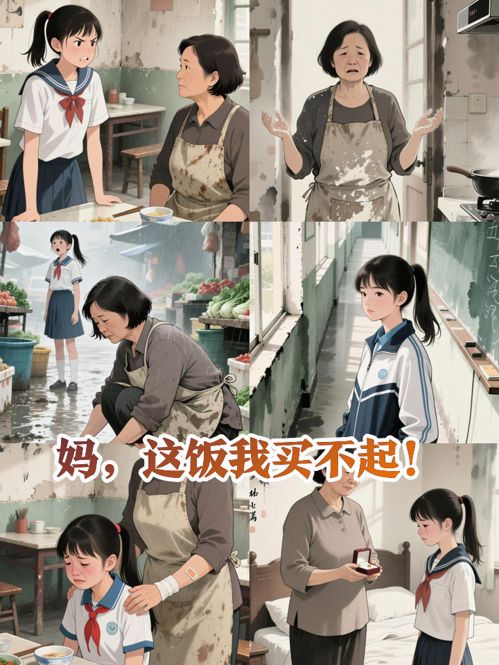 嫌弃妈妈饭菜寒酸，直到看见她凌晨五点的背影