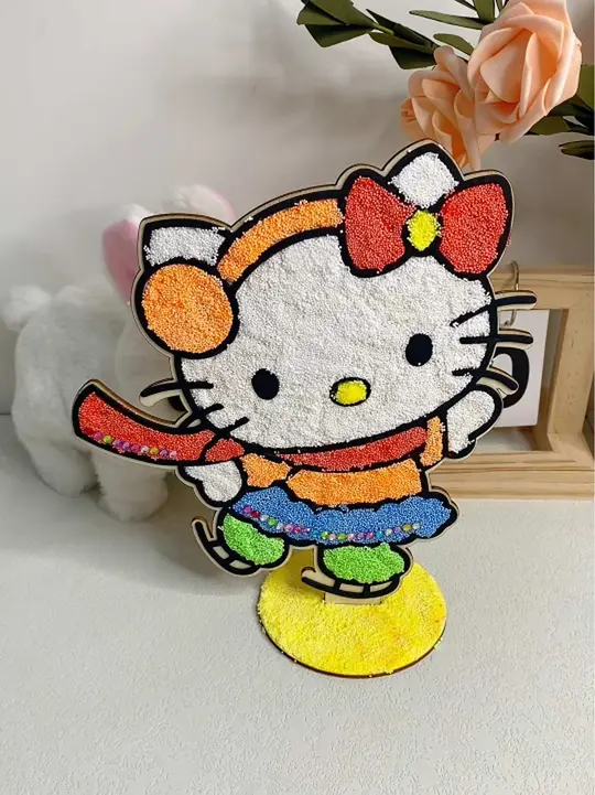 亲子一起用雪花泥DIY儿童玩具,享受温馨手工时光