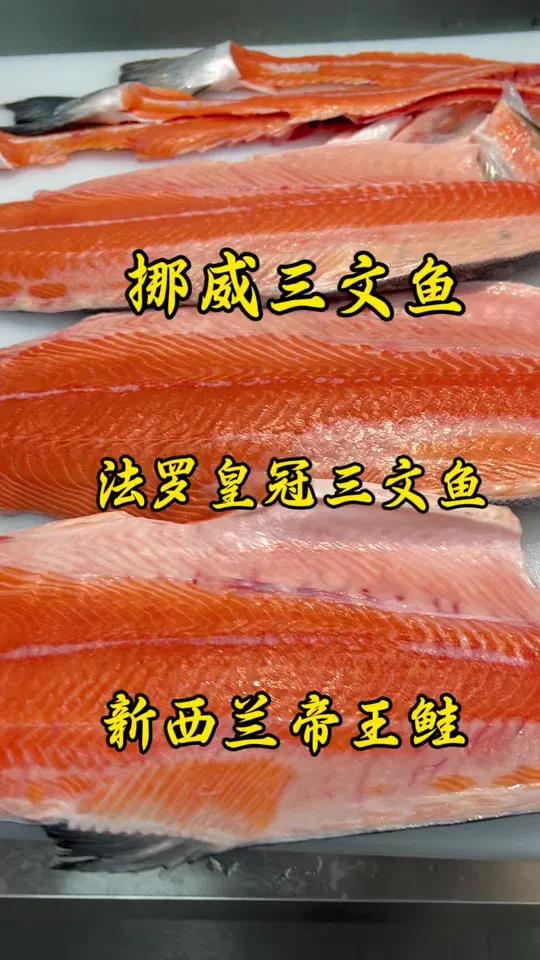 帝王鲑VS法罗皇冠三文鱼VS挪威三文鱼