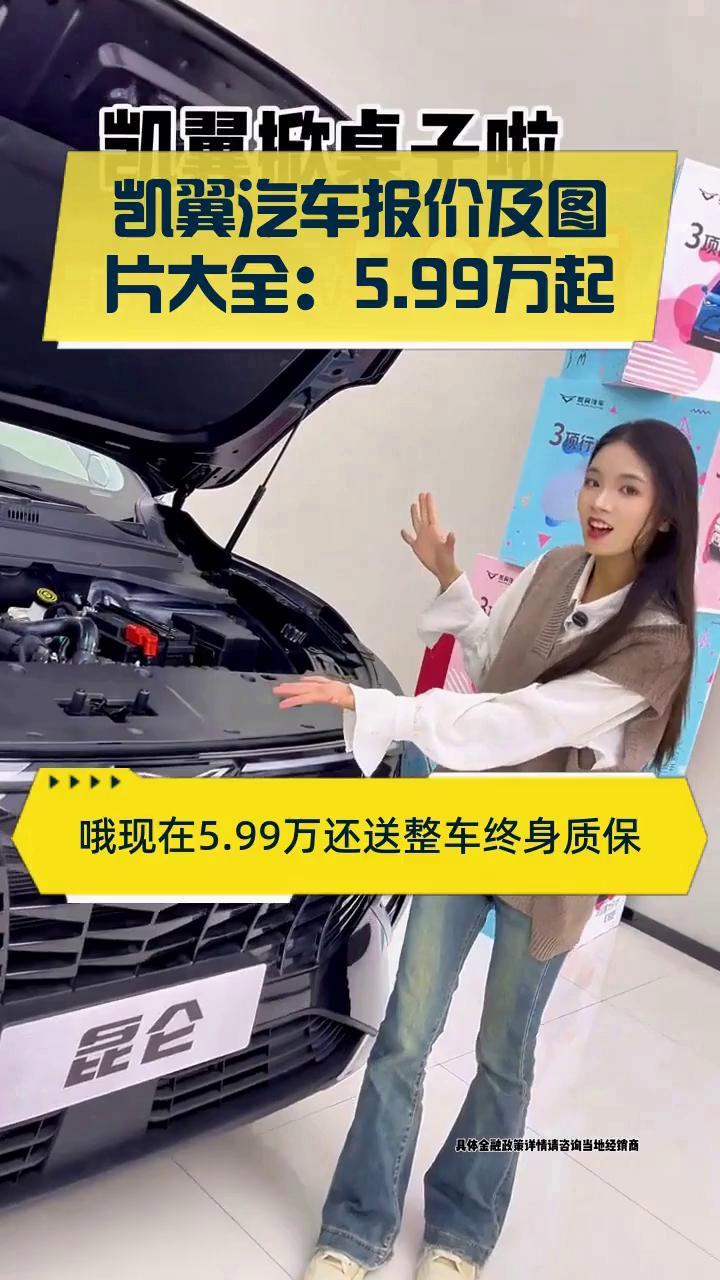 凯翼汽车报价及图片大全:5.99万起