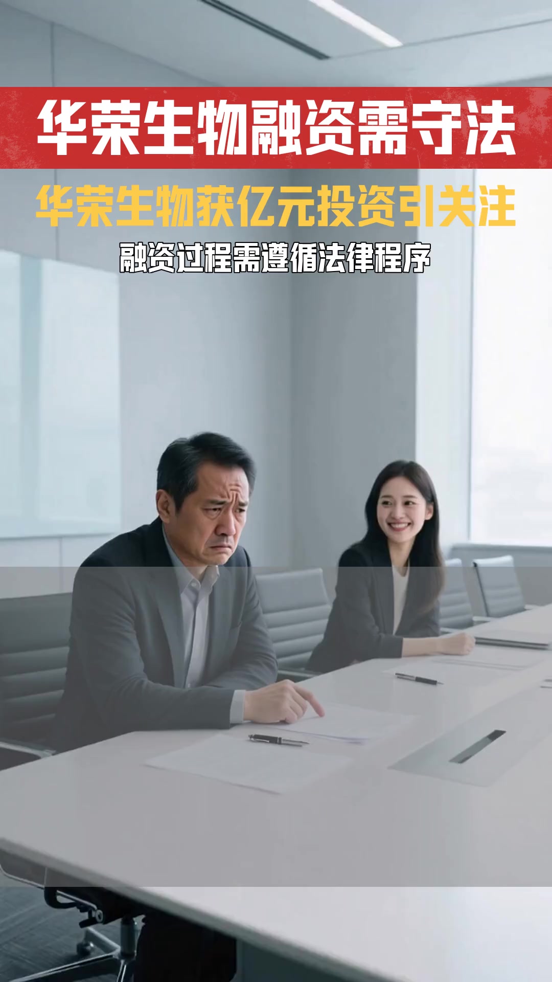 华荣生物完成超亿元A轮融资 融资过程是否需遵循特定法律程序