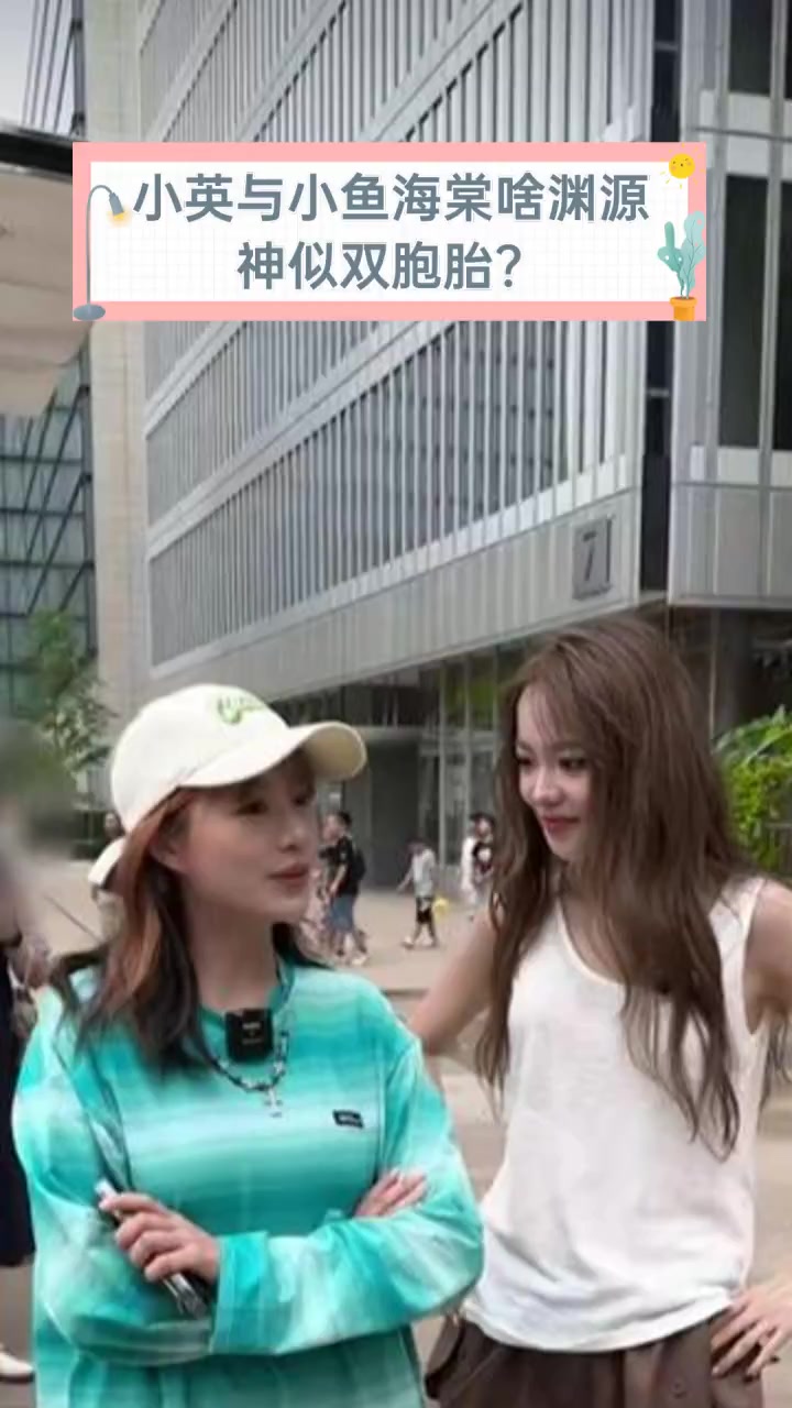 小英与小鱼海棠啥渊源,神似双胞胎?
