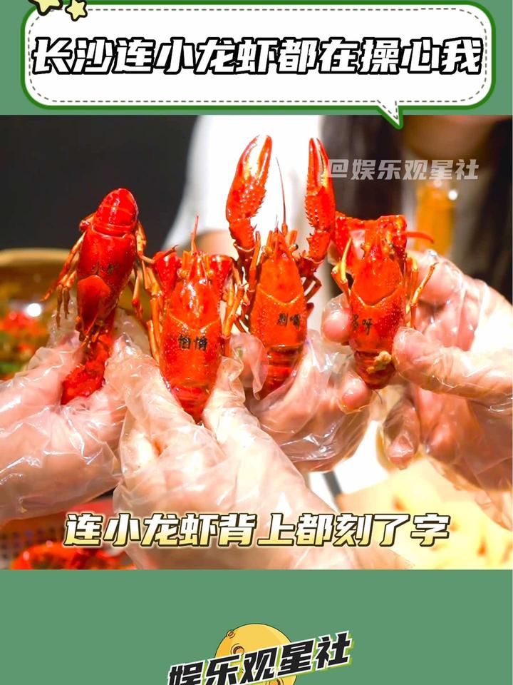 真的服啦,怎么吃个小龙虾,它全家都在关心我啊