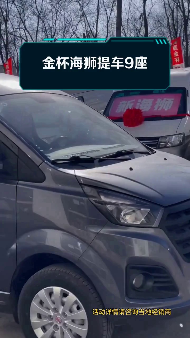 金杯海狮提车9座