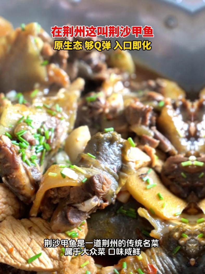 荆沙甲鱼,荆沙味,入口软烂,回味十足!你喜欢的荆沙甲鱼在哪里?荆沙甲鱼 荆州味道 荆楚美食