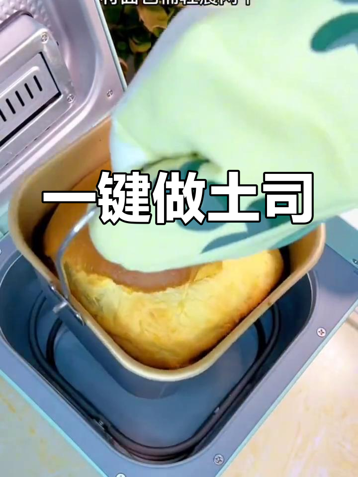 轻松做出美味吐司,柏翠面包机一键搞定