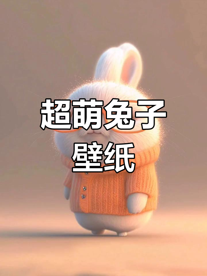 可爱兔子萌图,手机壁纸首选