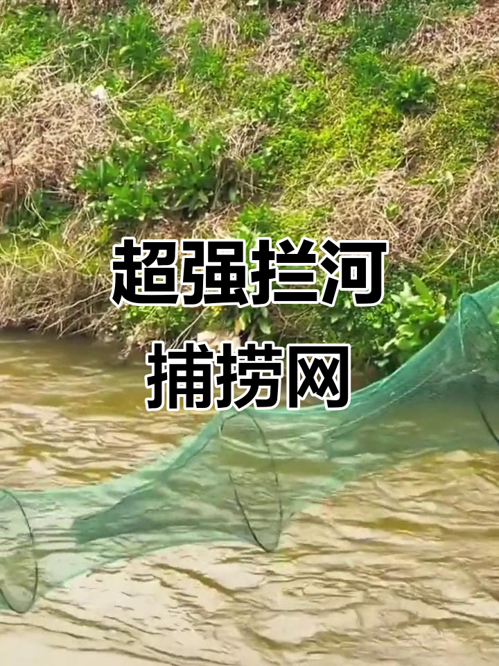 超大进鱼口懒人网,九股线一指眼设计防跑鱼