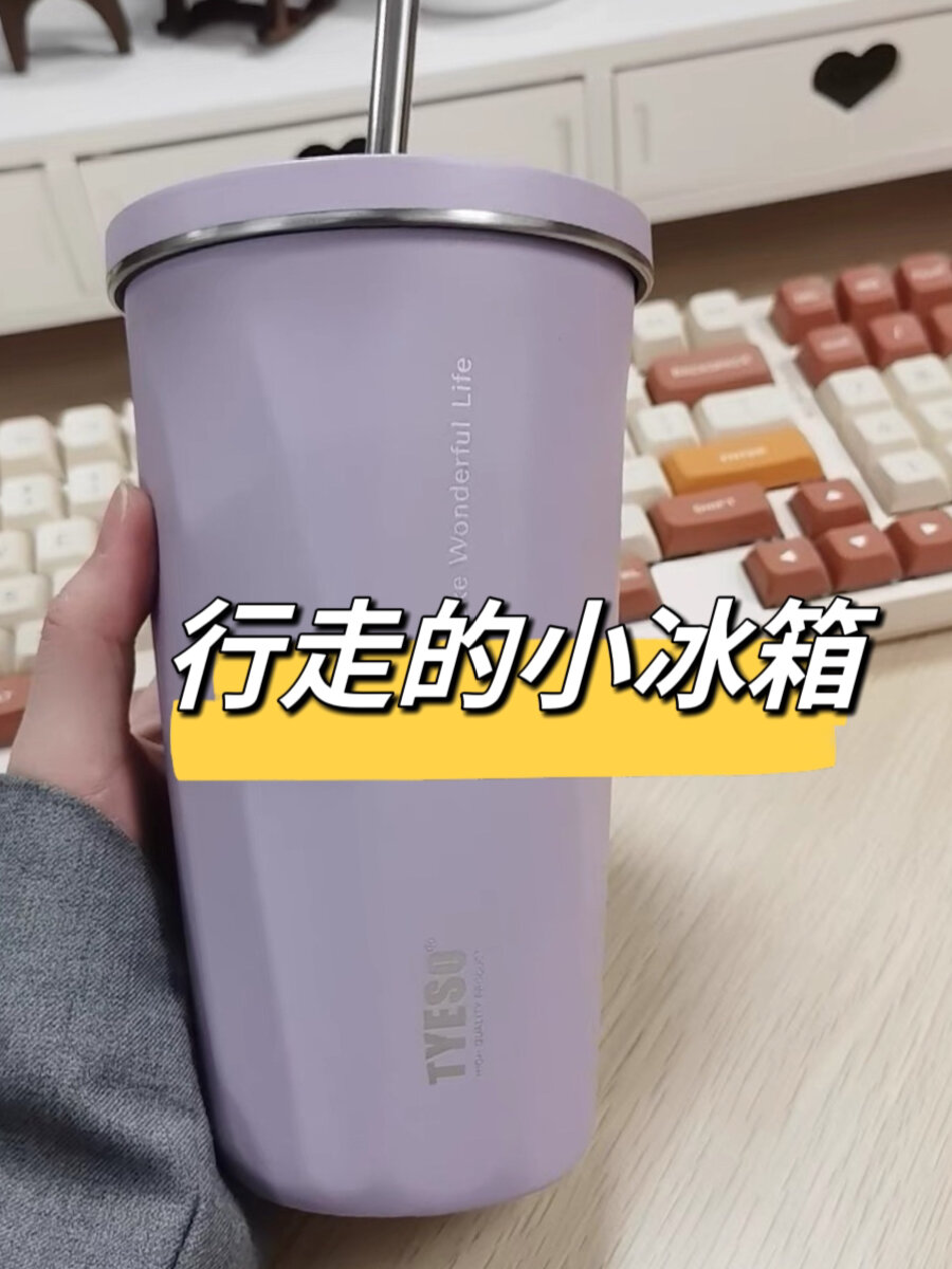 颜值高又可以装粥的保温杯你有吗