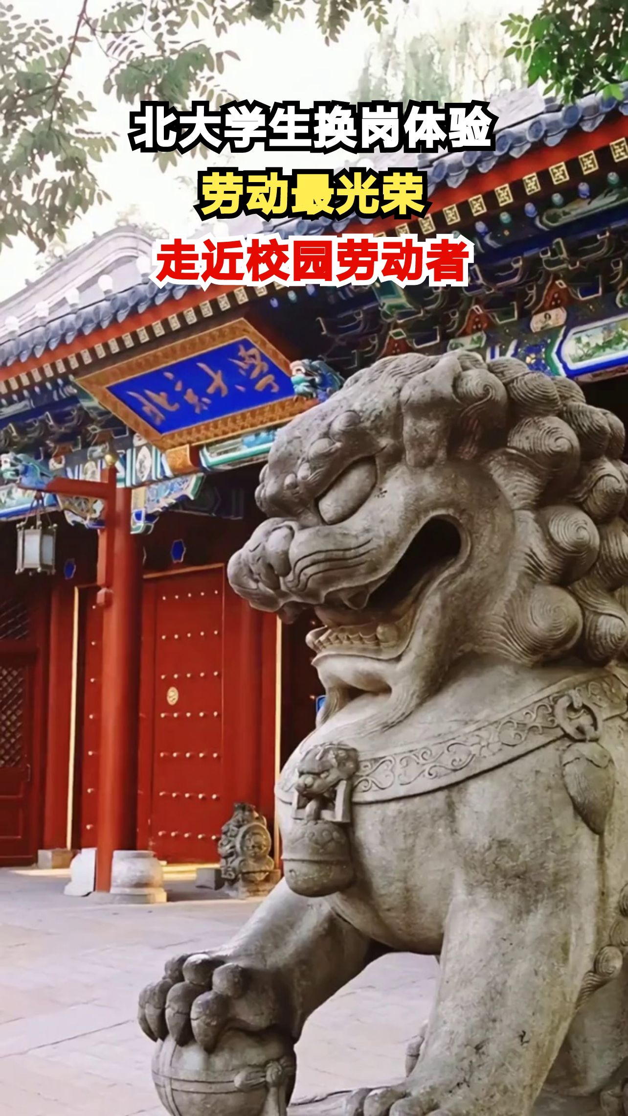 北大学子变身食堂师傅,一天劳动体验带来哪些感悟?
