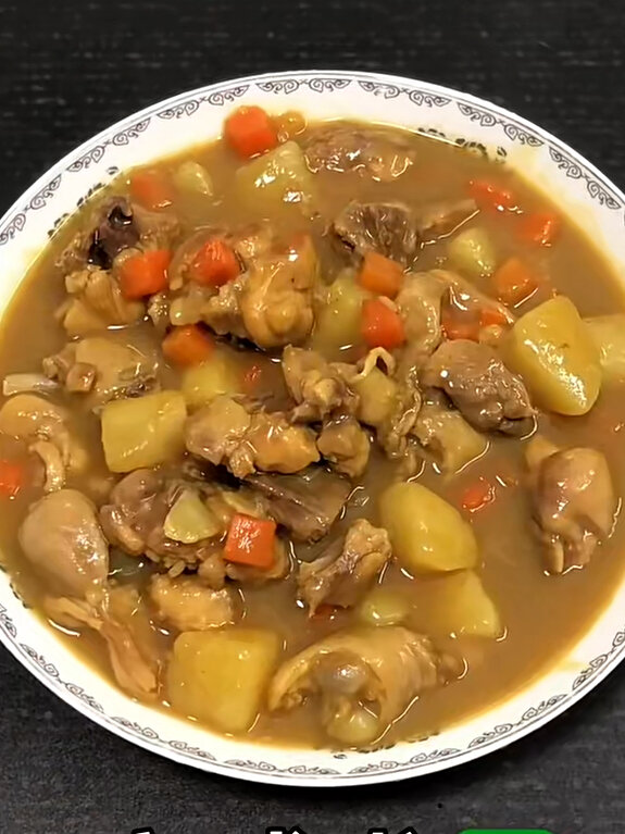 咖喱鸡的做法原来是这么简单的