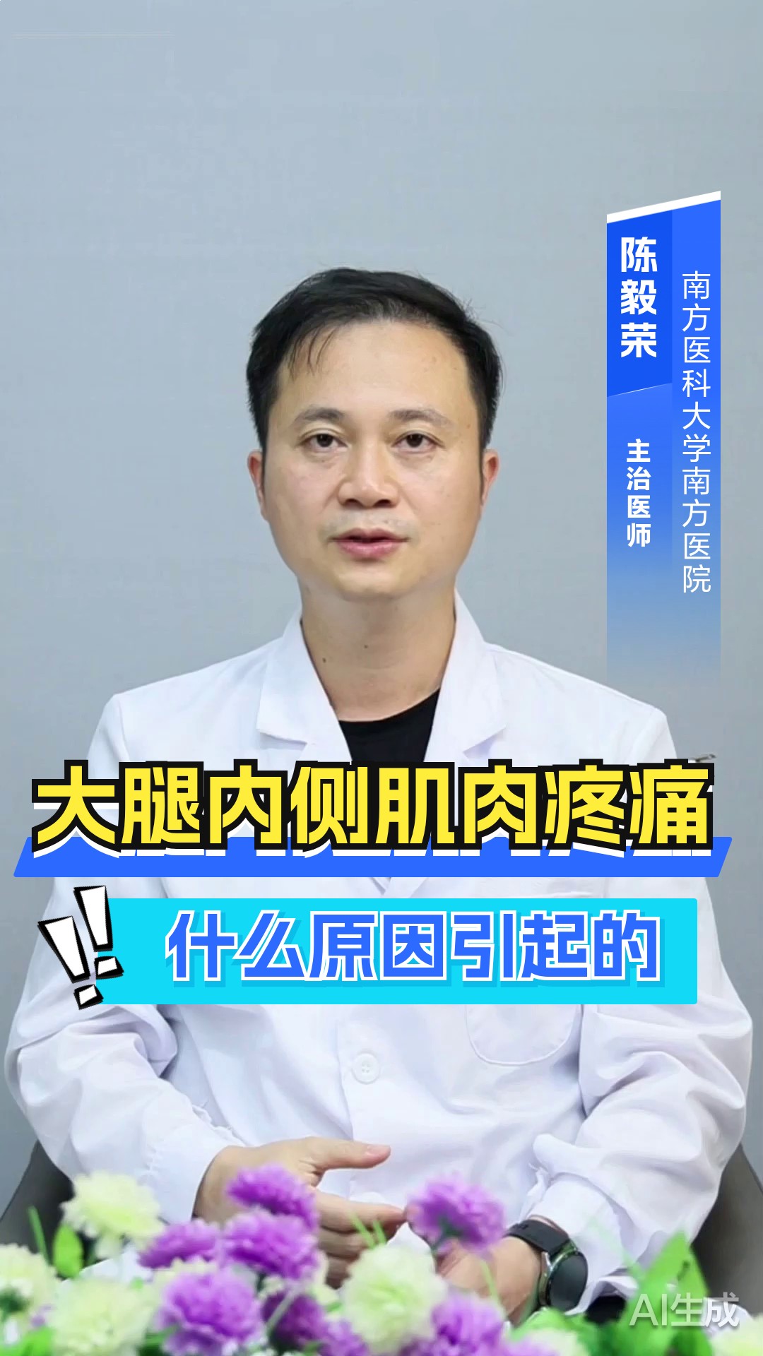 大腿内侧肌肉疼痛什么原因引起的
