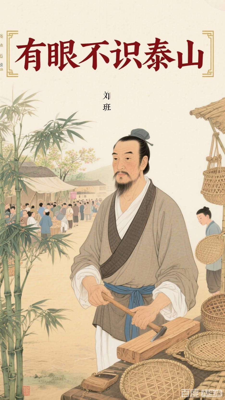 有眼不识泰山:鲁班与泰山的典故