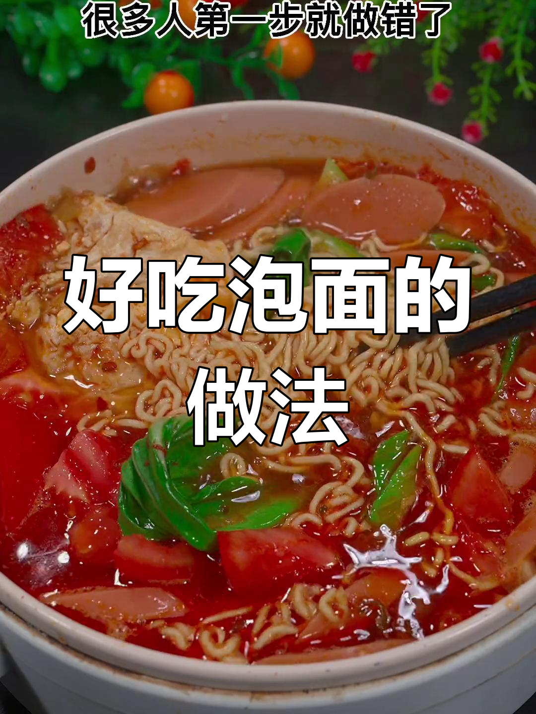泡面煮法大揭秘,这样做更好吃