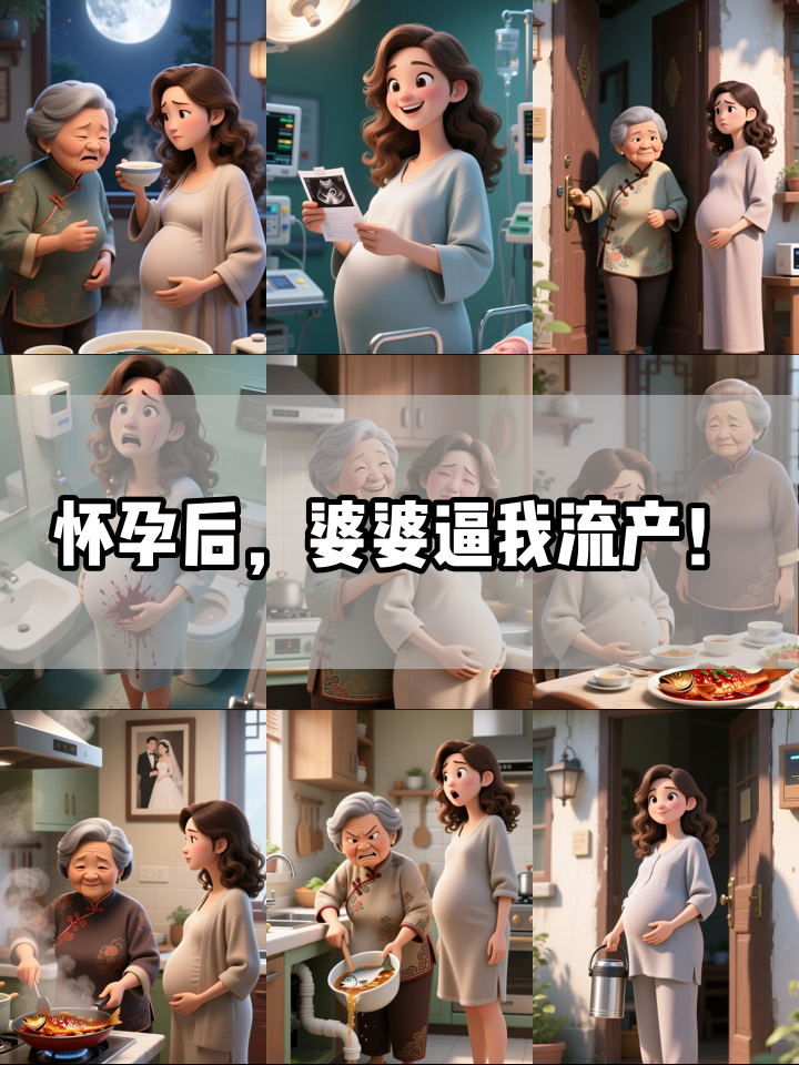 怀孕两月婆婆顿顿做红烧鱼，流产那天她跪地求饶