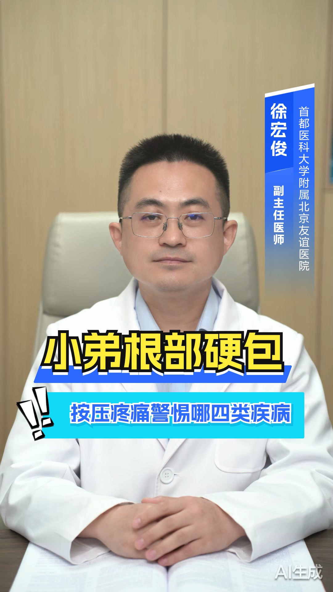 小弟根部长了一个硬包按压疼痛