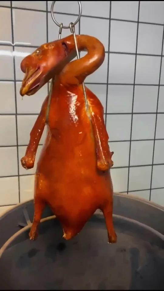 脆皮烤鸭