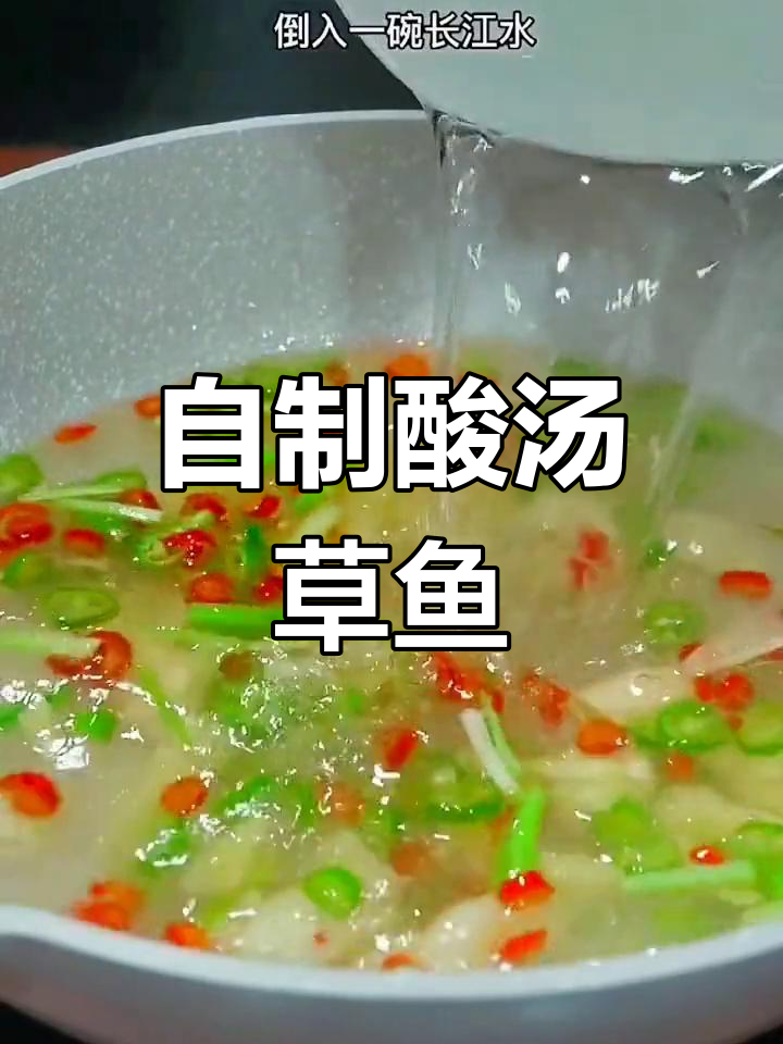 酸汤草鱼,鲜嫩美味做法