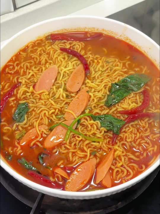 思圆魔鬼辣面，爆辣过瘾越吃越想吃