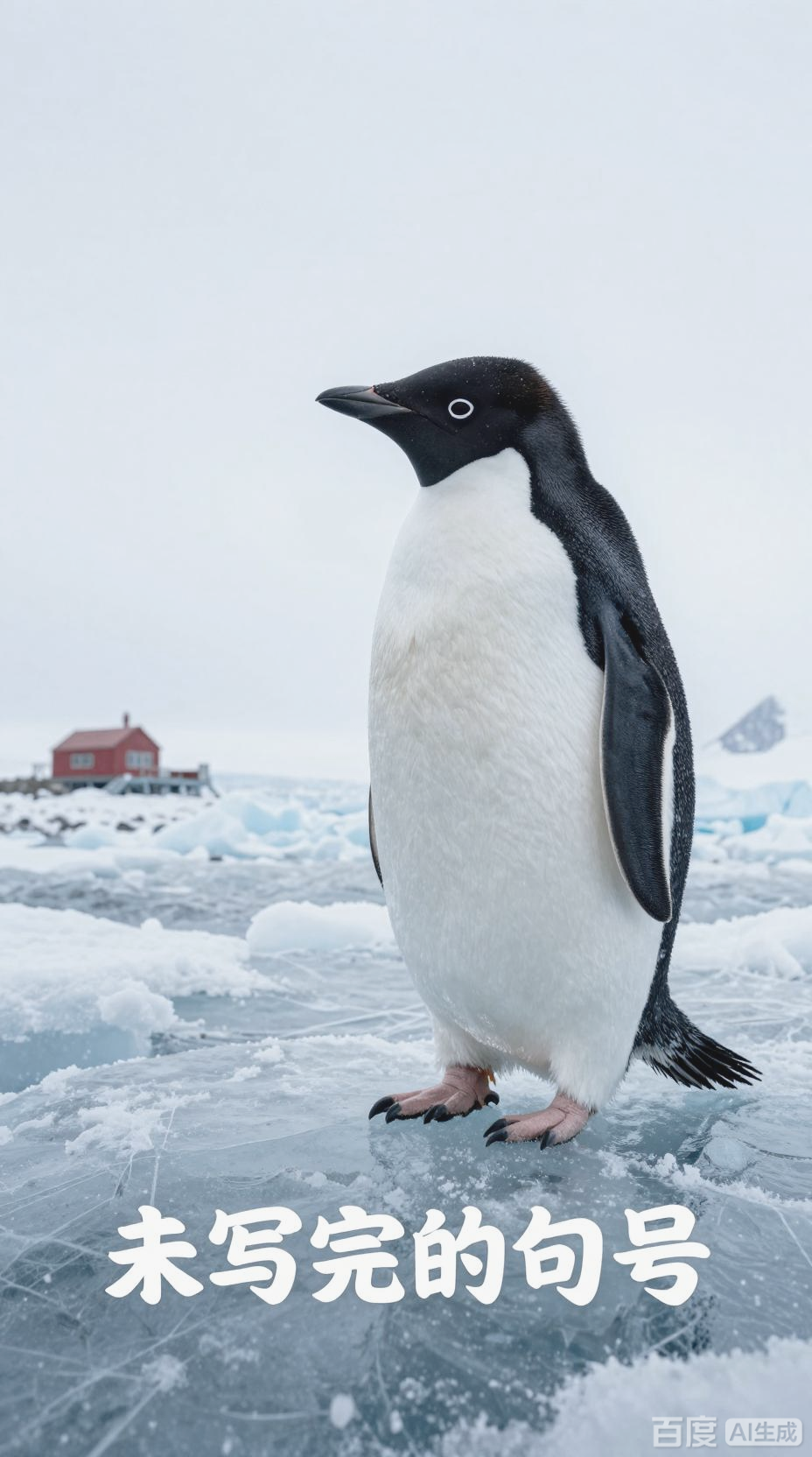 南极企鹅的孤独之旅