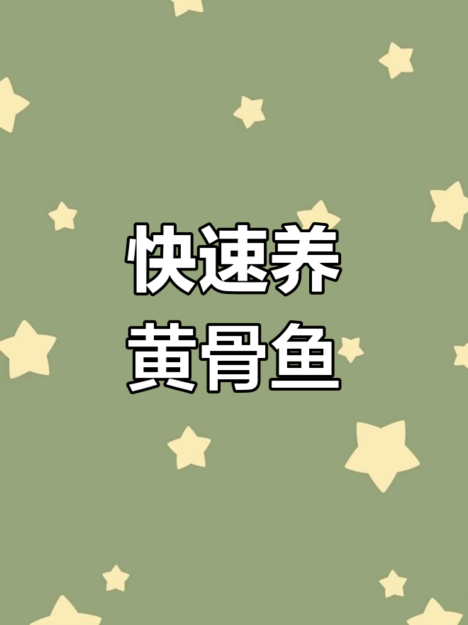黄颡鱼苗养殖:美味无刺,七个月可达四两