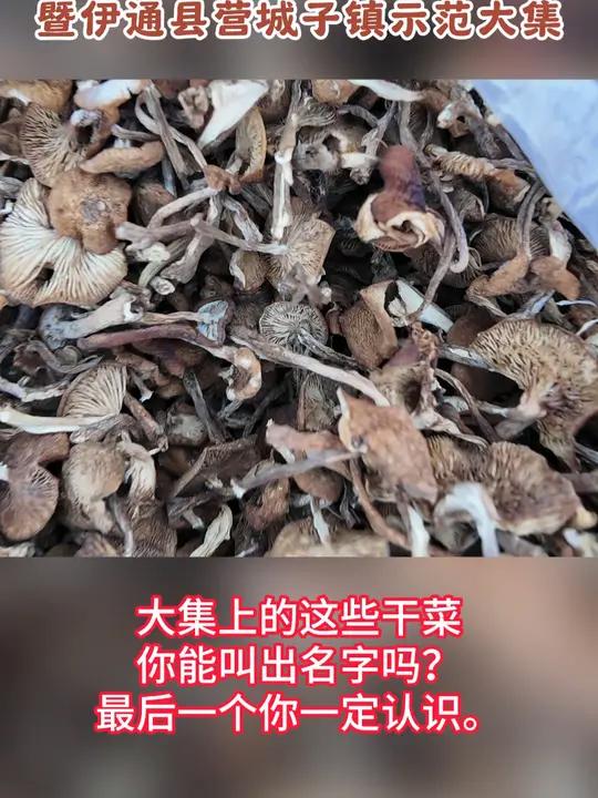 大集上的这些干菜你能叫出名字吗?最后一个你一定认识。2025年吉林省“百集迎新春年货大集”