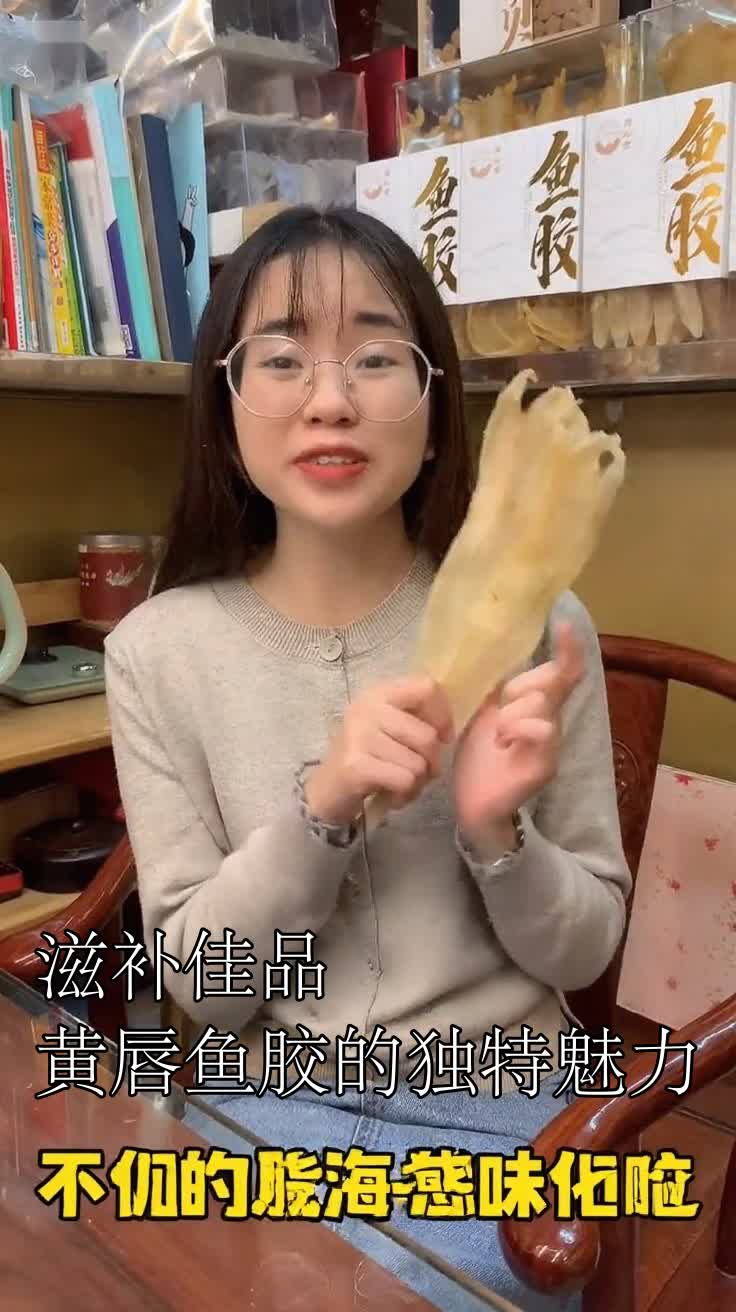 滋补佳品黄唇鱼胶的独特魅力