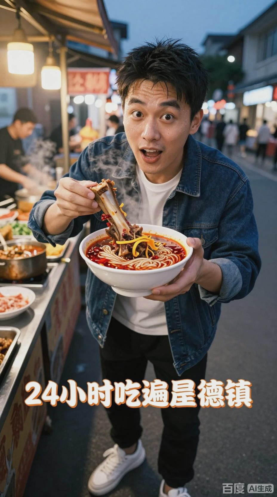 景德镇24小时美食挑战，最后一道让我当场破防！