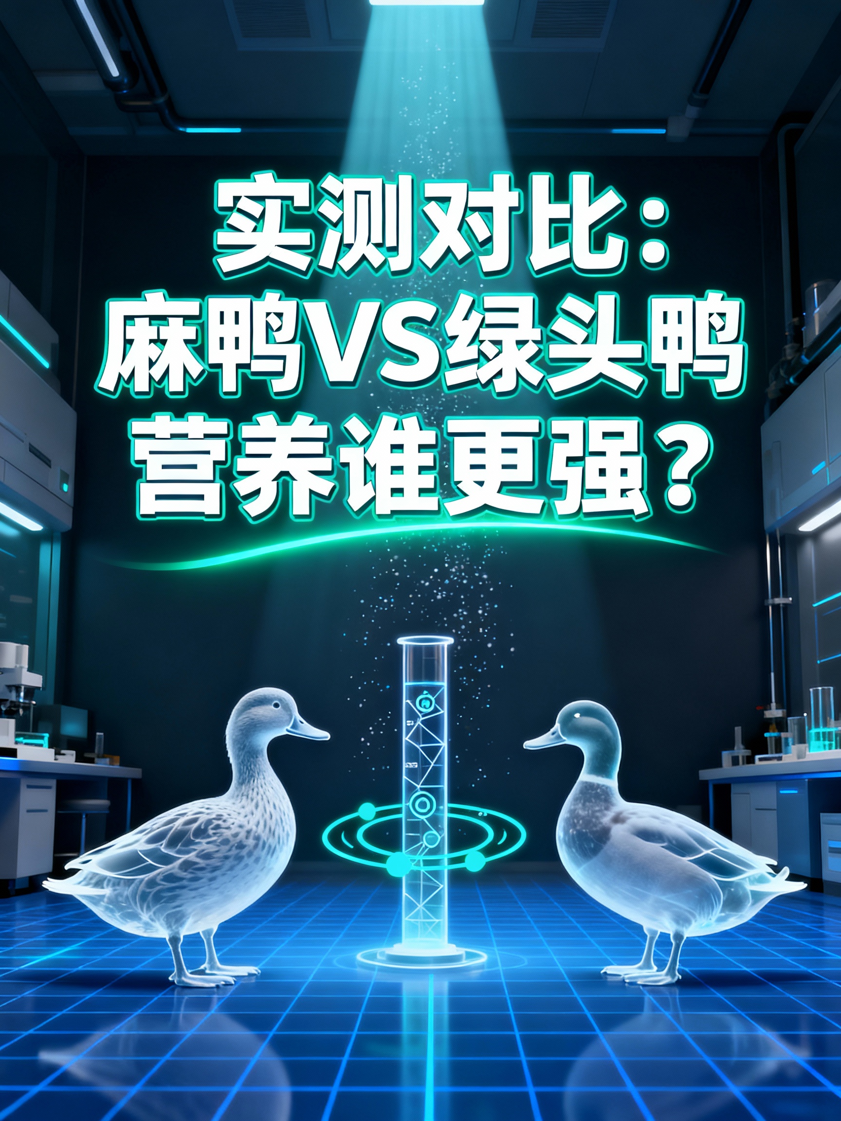 麻鸭和绿头鸭谁更营养？实测数据告诉你答案