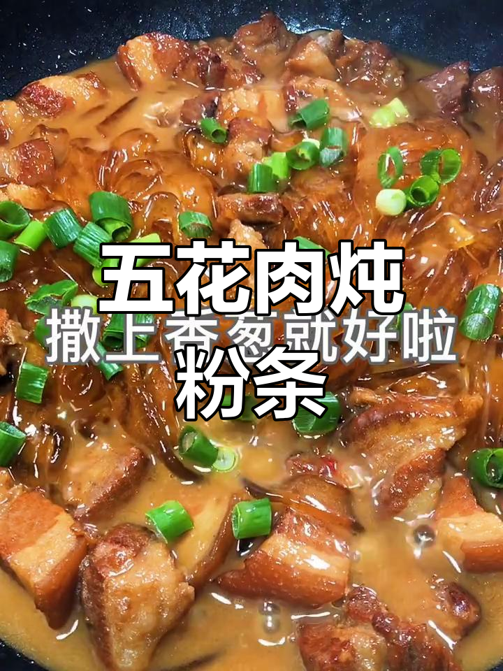 红烧肉炖粉条,家常美味轻松做