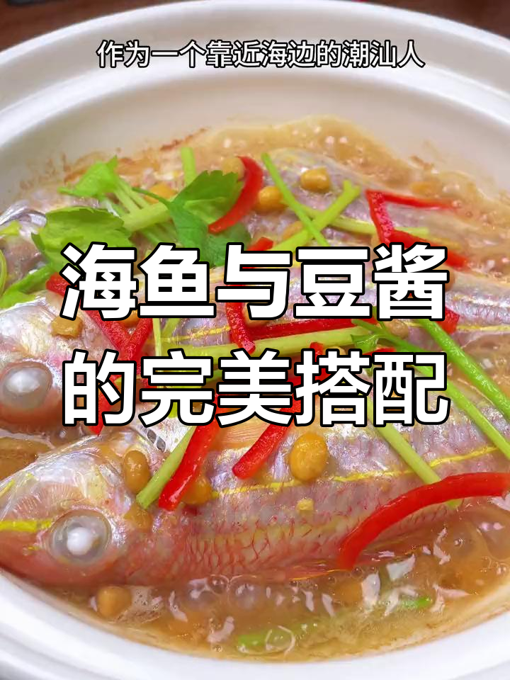 普宁豆酱海鱼煲,鲜美十足,每一口都让人陶醉