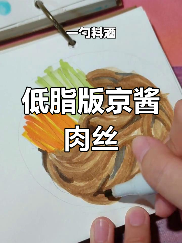 低脂京酱肉丝,黄瓜胡萝卜大葱炒鸡胸肉