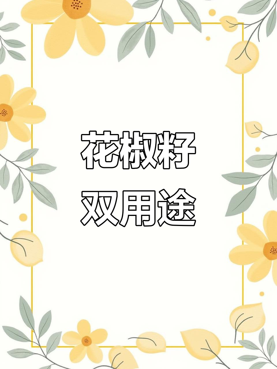 重庆花椒籽,养殖饲料与足疗包两用