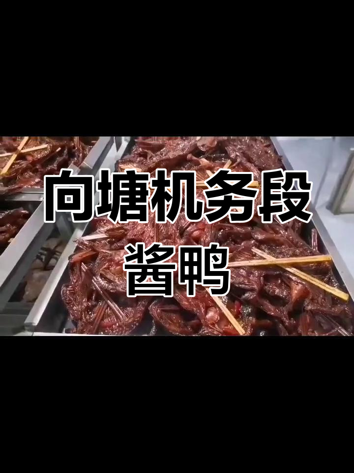 江西向塘镇的特色酱鸭,口感鲜美让人怀念