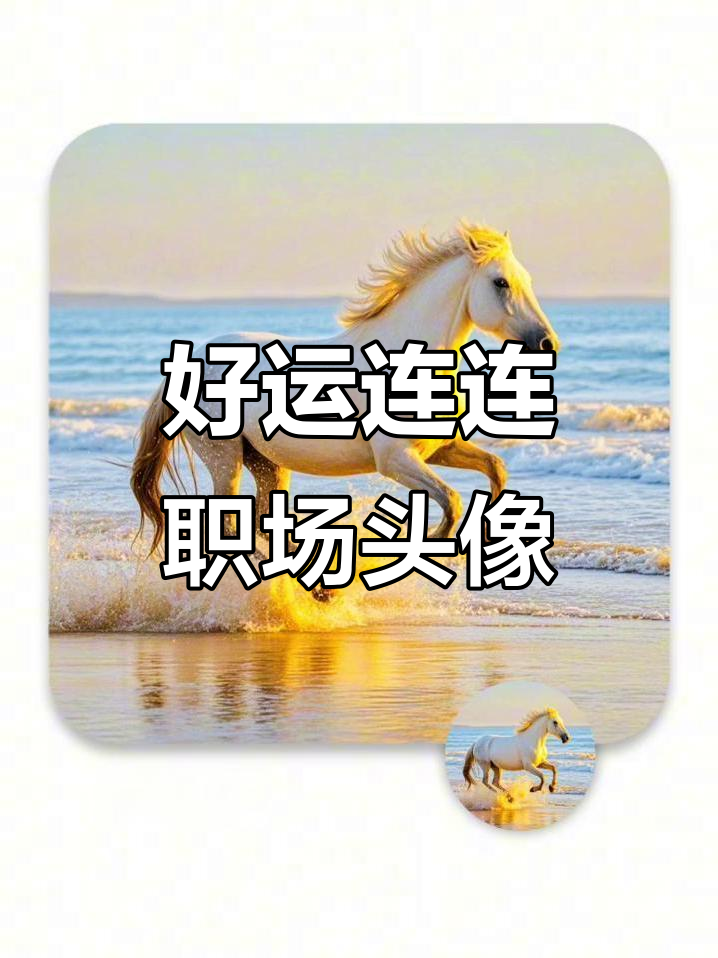 职场必备好运头像,蒸蒸日上,顺风顺水