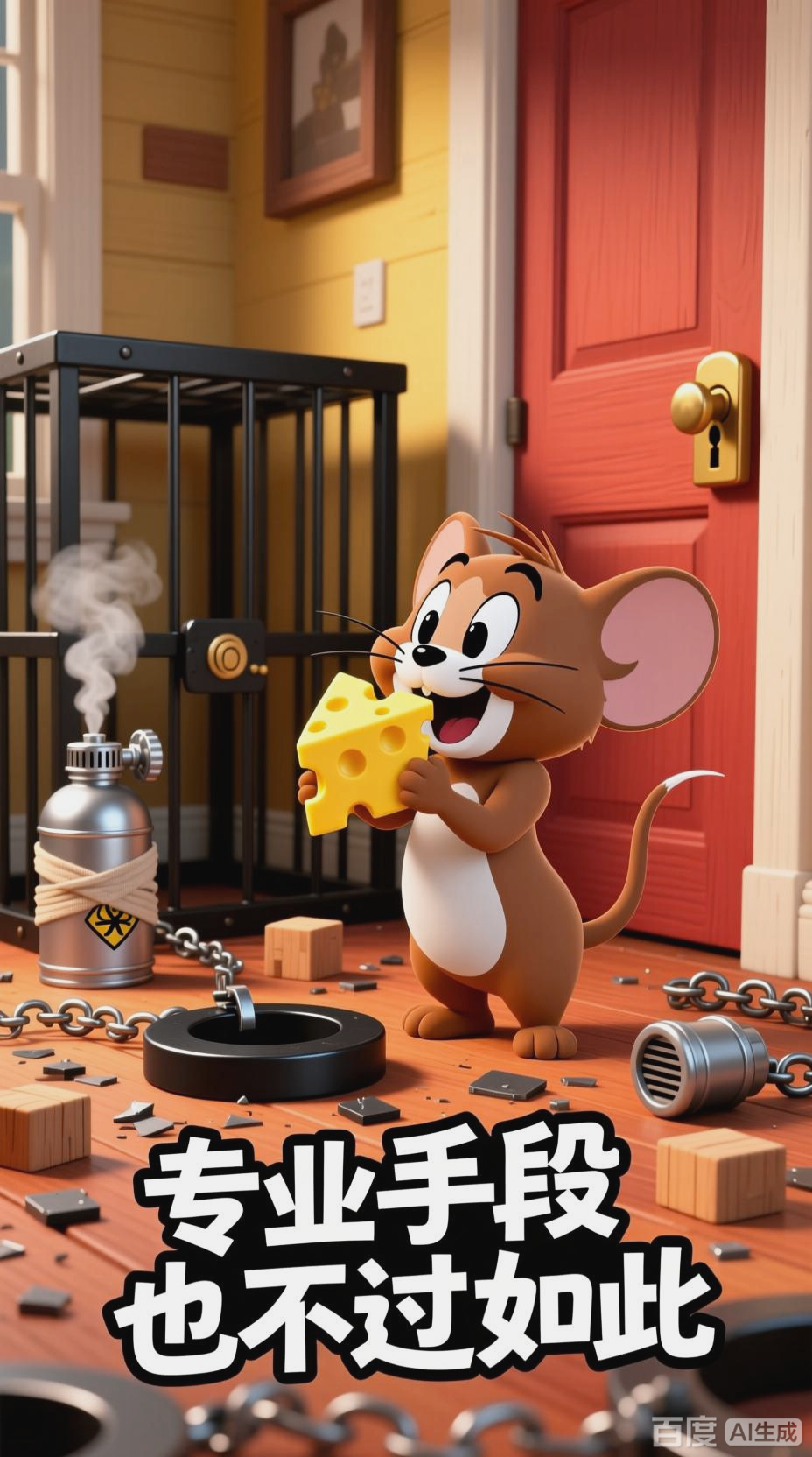 杰瑞智斗捕鼠专家与汤姆猫