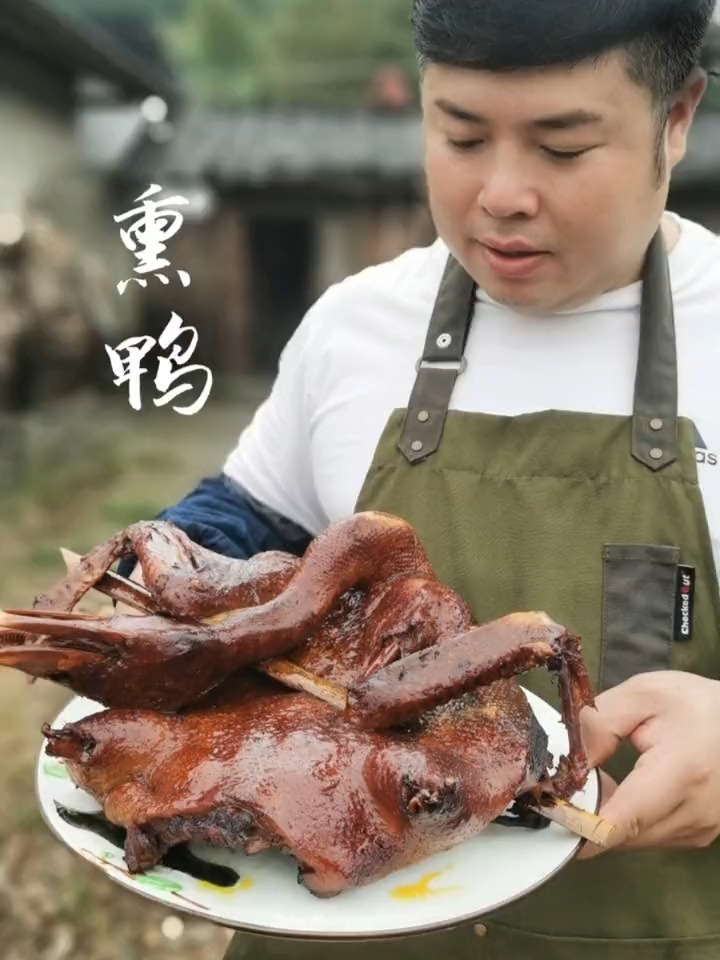 农村熏鸭做法