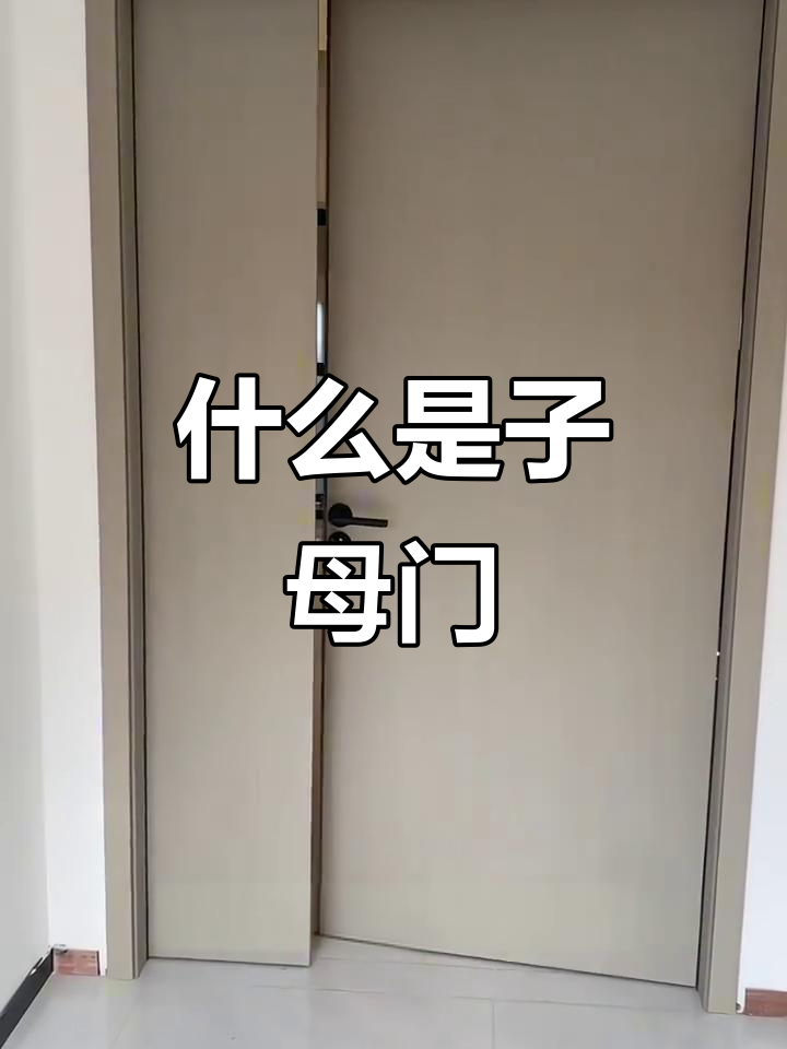 子母门与对开门的区别,你了解吗?
