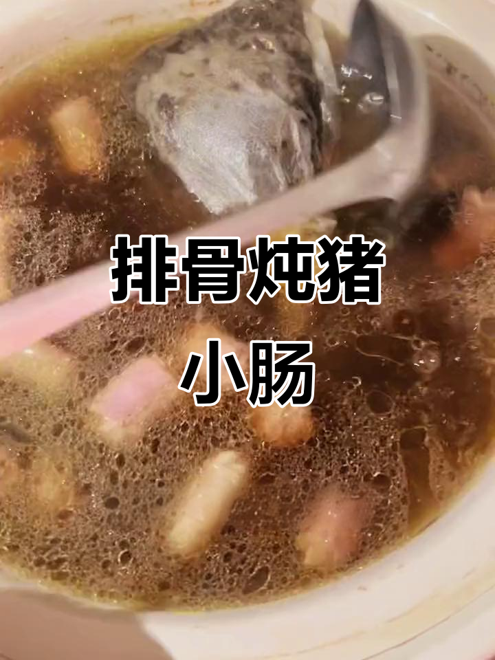 排骨炖猪小肠汤,脸皮厚才是王道