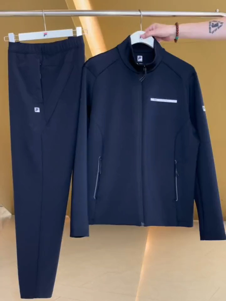 fila 男士新款秋季套装